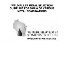 Arc Welding Filler Metal Selection Chart 8jlkg905e0n5