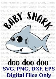 Download Fish Svg Dxf Eps Doo Doo Doo Daddy Shark Mommy Shark Files For Silhouette Cameo Or Cricut Baby Shark Svg Svg Shark Svg Vector Clip Art Art Collectibles Delage Com Br