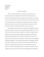 It should be… §§ wrigen in the rst person §§ explicitly related to the goals of. Dram 1101 Intro To Theatre University Of Connecticut