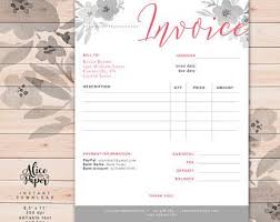 Invoice Template Photography Invoice Business Invoice Photography Forms Receipt Template For Photographers Photoshop Template Psd File Photography Invoice Invoice Template Receipt Template