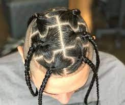 New Kind Of Weaving African Braids For Men Natural Hair Styles African Braids Hair Kind Men Natu Hair Styles Braids For Boys Mens Braids Hairstyles