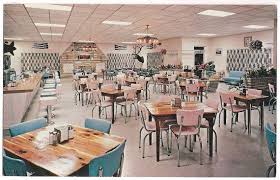 Retro Dining In Pink And Turquoise Neal S Cafe Springdale Etsy Diner Decor Vintage Diner Vintage Restaurant