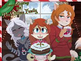 A Family Mittens Christmas Card (Art by Ketzio/GBB) by Neoshard -- Fur  Affinity [dot] net