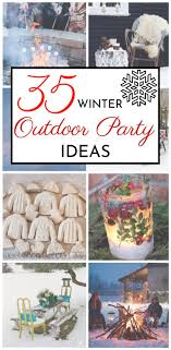 Theme Outdoor Birthday Party Ideas For Adults 35 Magical Outdoor Winter Party Ideas Winter Party Decorations Winter Birthday Parties Winter Parties