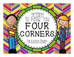 To make this even more tricky, you can change the rules to allow the person who is 'it' guess exactly how many people are in the corner he or she has chosen. Getting To Know You Four Corners Game Four Corners Game First Day Of School Beginning Of The School Year