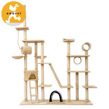 For example, if you choose a cat tree with a condo or cubby hole, it should be large enough for your cat. Big Luxury Cat Tree Houses Condo For Cats Multi Family For 5 Cats Or More Buy Cat Tree Big Luxury Cat Houses Cat Condo For Cats Multi Family Product On Alibaba Com