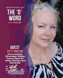 Listen to The 'D' Word, the UK's only #dementia based radio show. This week  presenter Pete Hill @tdw_radio chats to Documentary Filmmaker Kitty Norton  whoto talk about future plans for her movie