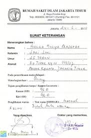 Dilarang mengurus surat keterangan sehat di puskesmas atau rumah sakit heri heryanto. Contoh Surat Dokter Yg Sudah Diisi Contoh Surat