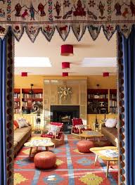 Our Favorite Color Infused Living Rooms Rooms Hgtv Traditional Family Rooms Eclectic Living Room Moroccan Living Room