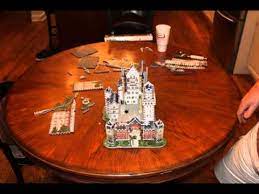 Our 3d puzzles are not only limited to children but also they are a great activity for the family, class. The Making Of Neuschwanstein Castle 3d Puzzle Youtube