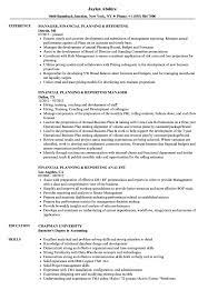 It also involves providing financial planning and analysis support for functional leaders during monthly, quarterly, and yearly planning cycles. Financial Planning Reporting Resume Samples Velvet Jobs