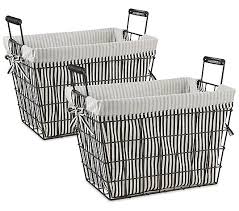 Get it as soon as wed, jan 27. Design Imports Set 2 Farmhouse Wire Basket Qvc Com