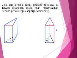 Diketahui prisma tegak segitiga tegak abc.def. Volume Bangun Ruang Bersisi Lurus Ppt Download