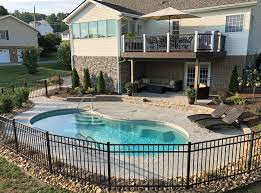 Small Backyard Pool Outdoor Pool Area Backyard Pool Backyard Pool Landscaping