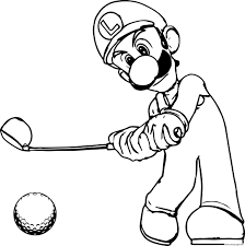 The nintendo 3ds remake of bowser's inside story was alphadream's final game before declaring bankruptcy in 2019. Super Mario Luigi Golf Coloring Pages Printable