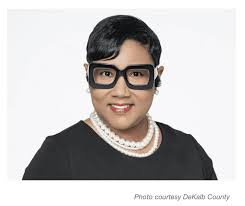 Cochran-Johnson, 54, made history when she defeated former Commissioner  Larry Johnson. She will be the first African American woman to hold the  job, and only the second woman ever, when she takes