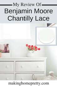 Αγόρασε άμεσα μέσω του skroutz! Benjamin Moore Chantilly Lace Paint Review Making Home Pretty