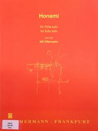 Honami For Flute Solo Wil Offermans Biblioteca Partituras Libros