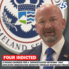 U.S. Immigration and Customs Enforcement (ICE), Homeland Security  Investigations (HSI), and the U.S. Attorney's Office for the District of  Maryland announced indictments against four people Friday related to a  "sophisticated network" of