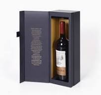 Promotion Brandy Vodka Miniature Gift Pack Box Chinese Liquor Spirit  Bottles Paper Packaging With Black Velvet Eva Tray
