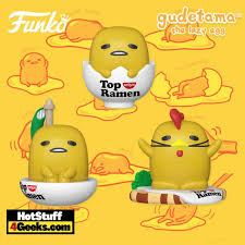 Check spelling or type a new query. 3 New Cute Gudetama The Lazy Egg X Nissin Funko Pops
