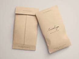 Envelope Package Mockup Creative Packaging Design Packaging Design Inspiration Envelope Design