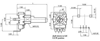 Clarostat has been purchased by honeywell, so i am having a hard time finding any catalogs or datasheets for this guy. 4 Pin Volume Control Rotary Potentiometer 103 B10k 1k 5k 50k 100k Potentiometers Aliexpress