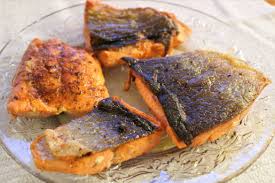 Blackened Salmon With Crispy Skin Recipe Blackened Salmon Pan Fried Trout Pan Fried Salmon