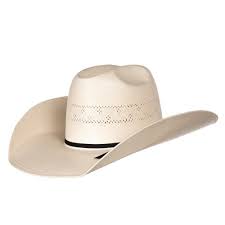 American 20 Star Premium Shantung Fancy Weave Open Crown 4 1 4in Straw Cowboy Hat Cowboy Hats Straw Cowboy Hat Cowboy