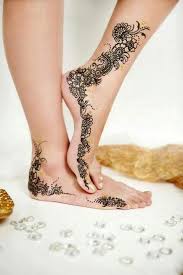 Henna Leg Ankle And Feet Henna Tattoo Designs Foot Henna Legs Mehndi Design