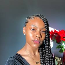 This hairstyle is a combination of two regular. Braiding Hairstyles For Black Women Braided Hairstyles African Braids Hairstyles Natural Hair Styles
