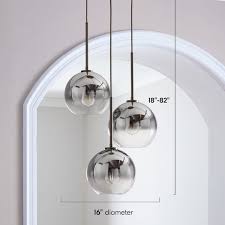 Texture paths cleared materials in english models are grouped and called logical names. West Elm Sculptural Glass 3 Light Round Globe Chandelier Aptdeco