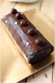 Buche Roulee A La Chataigne Pommes Et Chocolat Chefnini Recette Dessert Biscuit Roule Alimentation