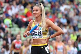 German track star Alica Schmidt in images