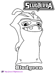 The ghoul water elemental slug is featured in the movie slugterra: Bludgeon The Rammstone From Slugterra Coloring Page Skgaleana