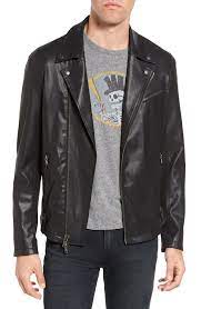 New John Varvatos Star Usa Coated Moto Jacket Pink Fashion Online 498 Topshoppingonline Top Stylish Jackets Best Leather Jackets Denim Jacket Men