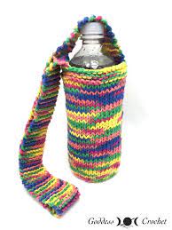 Perfect for family days out, beach picnics or camping. Water Bottle Holder Allfreeknitting Com