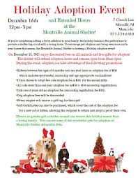 One of the most amazing pet adoption events anywhere. Holiday Pet Adoption Event At The Montville Animal Shelter Tapinto