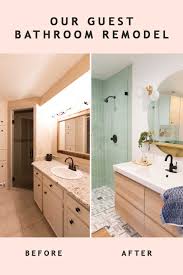 A guest bathroom is not a luxury but a basic convenience. Our House Guest Bathroom Remodel Reveal Sugar Cloth