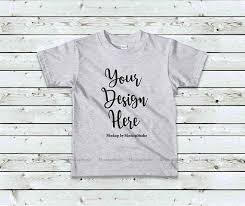 Free Kids Gray T Shirt Mockup Children American Apparel 2105 Blank Psd Free Psd Mockups In 2020 Shirt Mockup Free Psd Mockups Templates Free Packaging Mockup