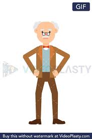 Professor Shaking His Head Stock Gifs Animation Gif His Hands