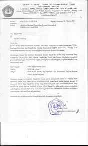 Berikut ini kami berikan contoh surat undangan pembicara seminar. Contoh Surat Undangan Seminar