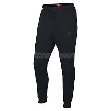 Details About Nike Tech Fleece Black Men Jogger Tapered Pants Skinny Gym Trousers 805163 010