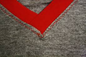 In real life, most of the time you'll sew this in one pass. How To Sew A V Neck T Shirt Melly Sews