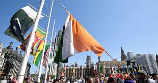 Citizens freely articulate their personal relationship with the flag, at least on this day. Modi In Uk Pakistani Khalistani Protestors Tear Down Indian Flag In London S Parliament Square
