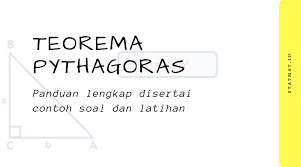 12 cm (2) perhatikan gambar berikut ini! Teorema Pythagoras Contoh Soal Dan Tabel Tripel Pythagoras Lengkap Statmat Net
