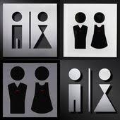 Pictogramme De Douche Votre Picto Douche Moderne Et Design En Inox Brosse Creativ Sign Pictogramme Signaletique Picto
