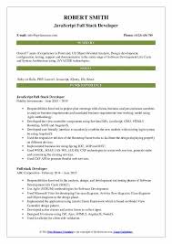 Maybe you would like to learn more about one of these? Full Stack Developer Resume Samples Qwikresume