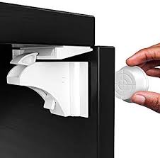 Amazon Com Child Safety Magnet Locks 12 Pack Best Baby Proofing Lock For Kitchen Cabinet Drawer Cupboard No T Baby Proofing Cabinet Locks Childproofing