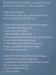 Bacaan tawasul arab, yang biasa digunakan. Doa Tawasul Hajat